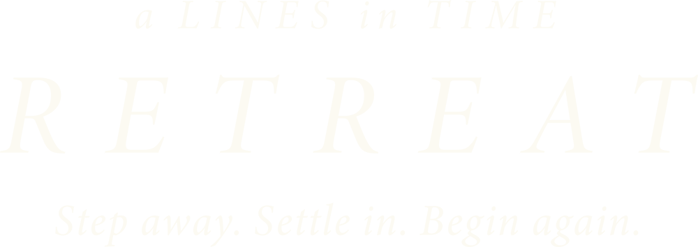 Lines in Time Retreat Title